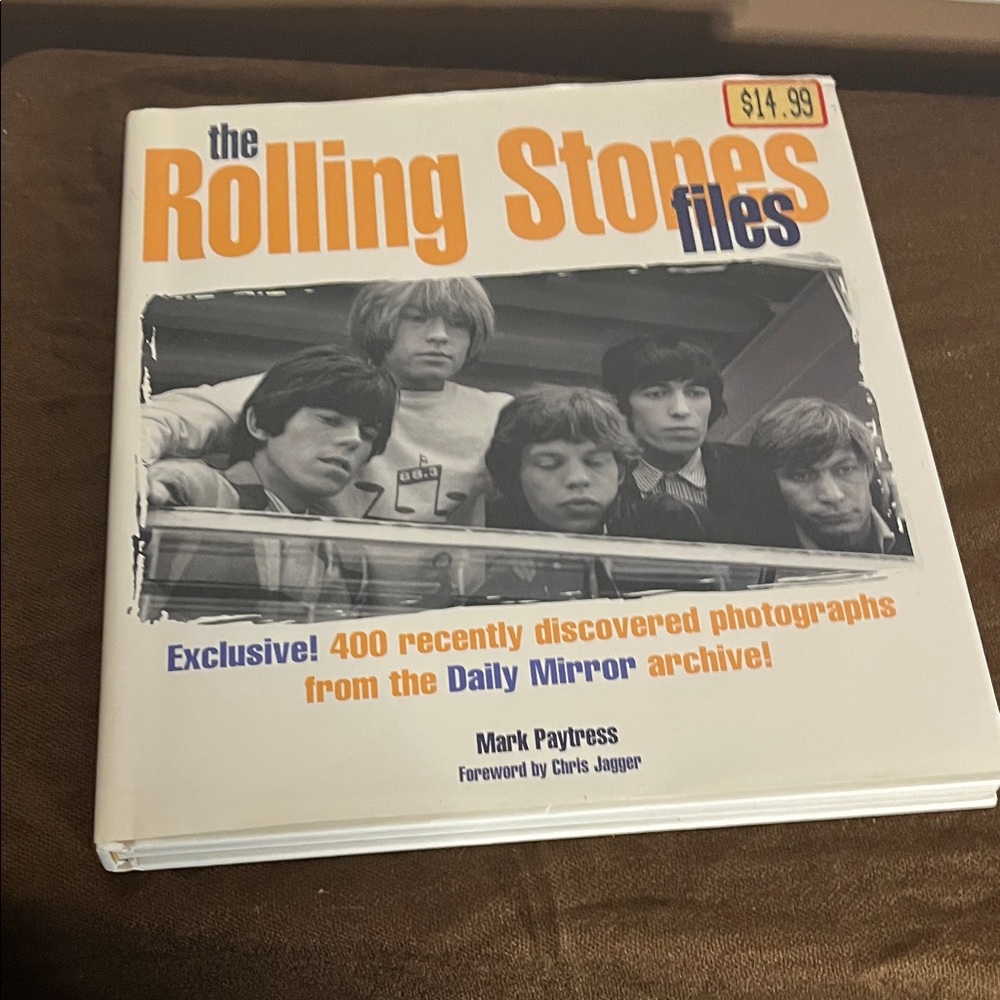 😄The Rolling Stones files coffee table book 1999